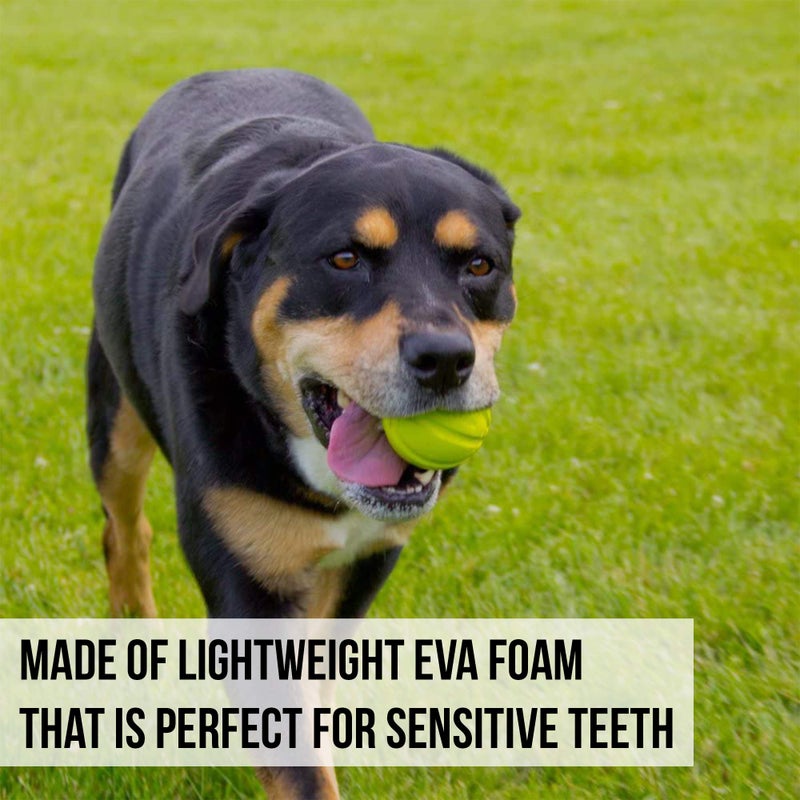 Hyper Pet Fetching Dog Toys - Throwing Ball Dog Toy Made with EVA Foam - Lightweight & Floats on Water,Green - Image 3